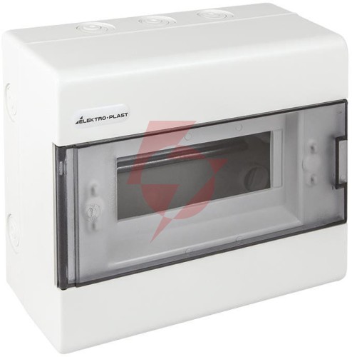 Rozdzielnica modułowa 1x8 natynkowa (n+pe) ip40 srn-8 elektro-plast opatówek