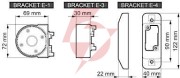 Satel be wave uchwyt kulowy do czujek outdoor motion detector - szary bracket e-5 gy abax2