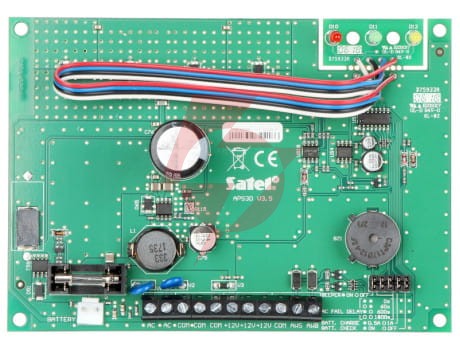 Satel zasilacz buforowy 12v/3a bez obudowy aps-30 bo