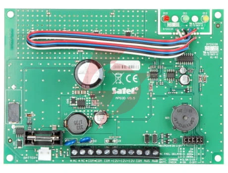Satel zasilacz buforowy 12v/3a bez obudowy aps-30 bo