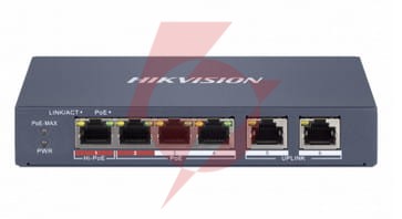 Switch poe hikvision ds-3e1106hp-ei linkvu