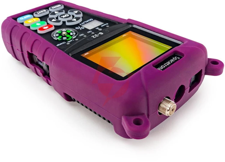Miernik satelitarny spacetronik s-22 dvb-s2/s2x iptv m3u h.265