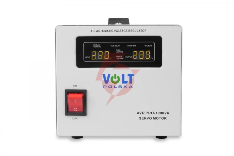 Stabilizator napięcia volt polska avr pro 1000va 3% servo