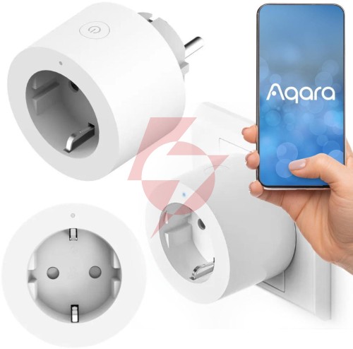 Inteligentne gniazdko aqara smart plug sp-euc01 zdalnie sterowane 