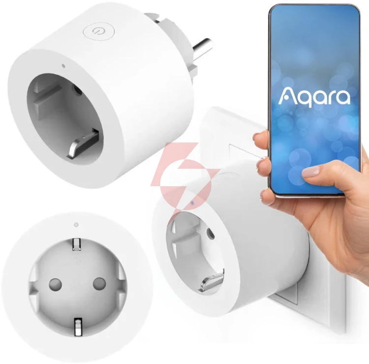 Inteligentne gniazdko aqara smart plug sp-euc01 zdalnie sterowane 