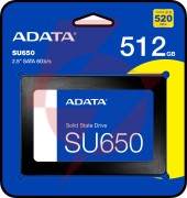 Dysk ssd adata su650 ultimate 512gb 2,5" sata ssd