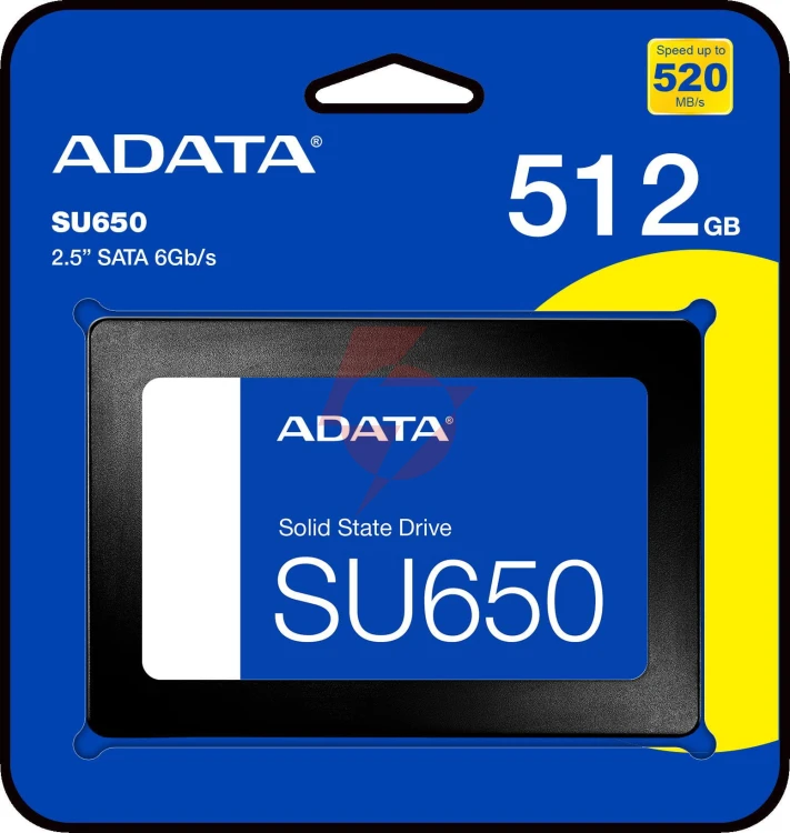 Dysk ssd adata su650 ultimate 512gb 2,5" sata ssd