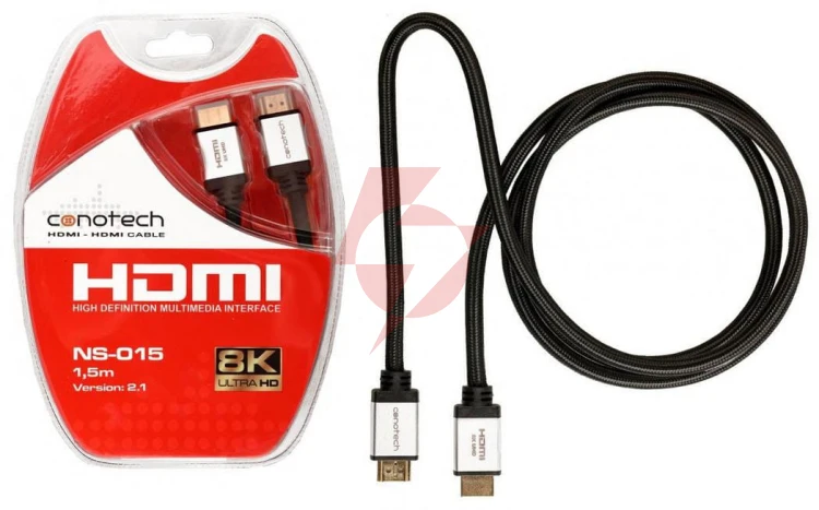 Kabel hdmi conotech ns-015 8k ver. 2.1 - 1,5m