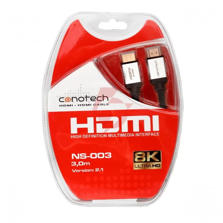 Kabel hdmi conotech ns-003 8k ver. 2.1 - 3m