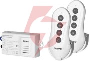 Bezprzewodowy sterownik oświetlenia orno or-gb-448 2 piloty