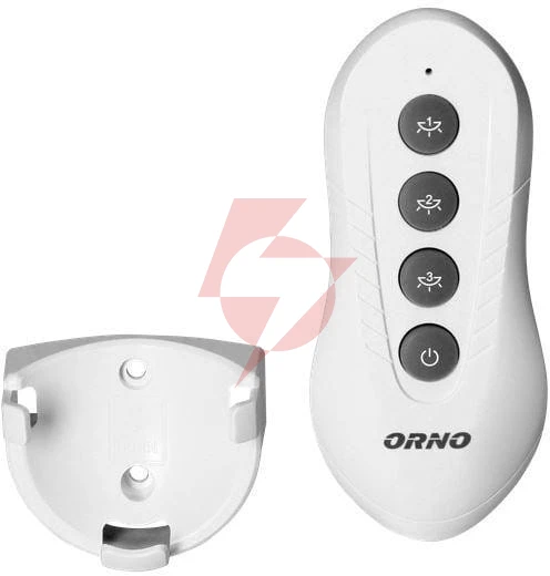 Bezprzewodowy sterownik oświetlenia orno or-gb-448 2 piloty