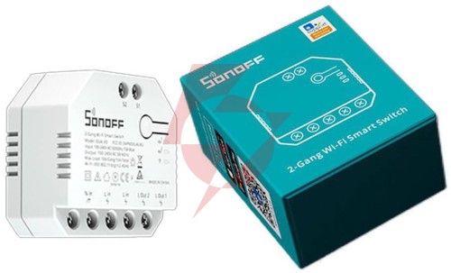 Sonoff sterownik 2-kanałowy roletowy 10a wifi dual r3