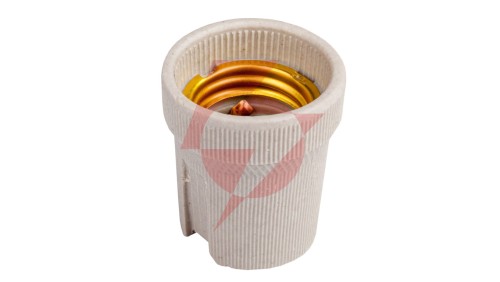 Oprawka do żarówek gniazdo E27 duży gwint ceramiczna HLDR-E27 02160