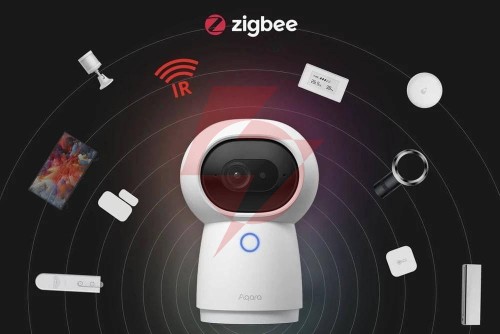 Kamera obrotowa z hubem zigbee ch-h03 aqara