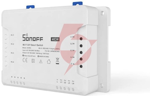 Sonoff sterownik 4-kanałowy 10a wifi 4chr3