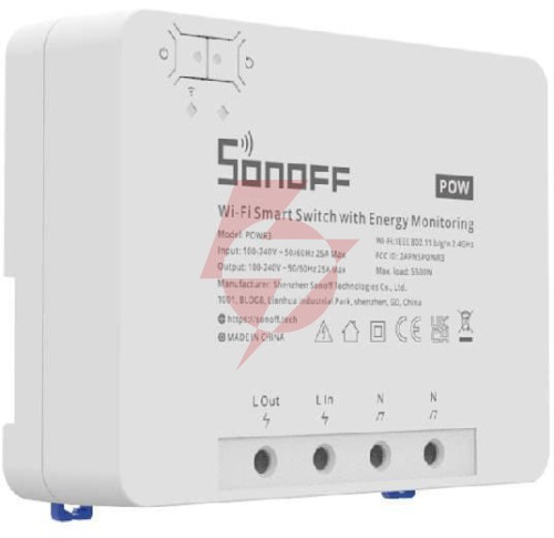 Sonoff sterownik 1-kanałowy 25a wifi powr3