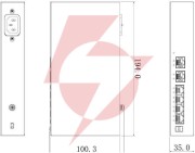 Switch dahua pfs3006-4et-36