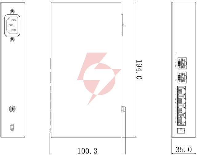 Switch dahua pfs3006-4et-36