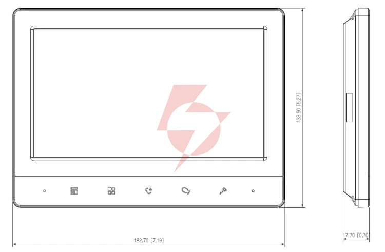 Monitor dahua vth1020j-t