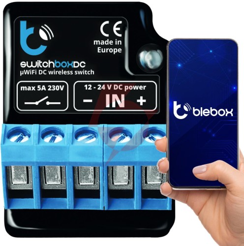 Moduł przekaźnikowy switchboxdc blebox