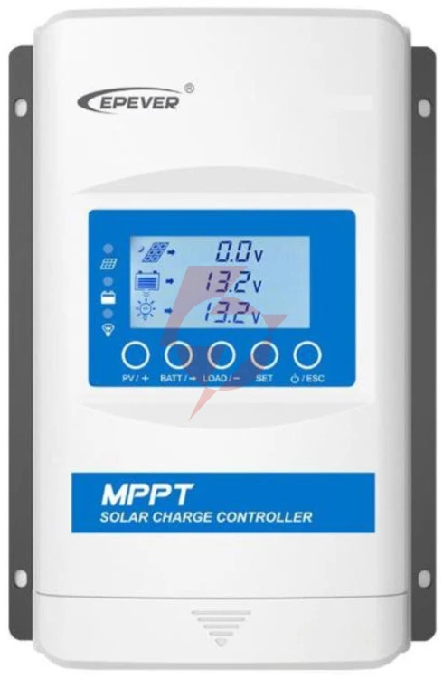 Regulator ładowania mppt, epever xtra1210n-xds2 10a 12/24v