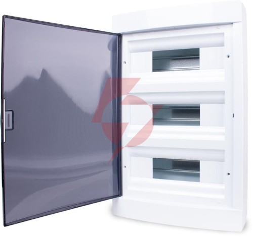 Rozdzielnica natynkowa 36 modułowa (3*12m) adelid rm-nt-36t