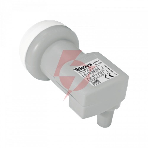 Konwerter single televes ref. 746902 szary