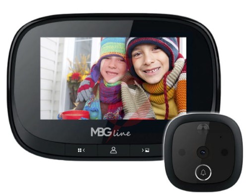 Kamera mbg line sf55 black edition wizjer do drzwi