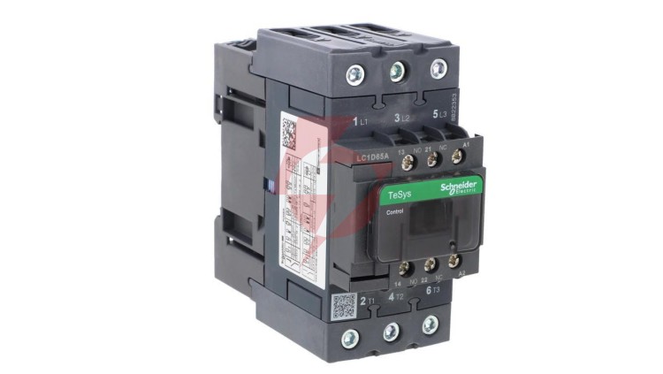 TeSys Deca Stycznik mocy 65A 3P 24V AC 1Z 1R (EVK) LC1D65AB7