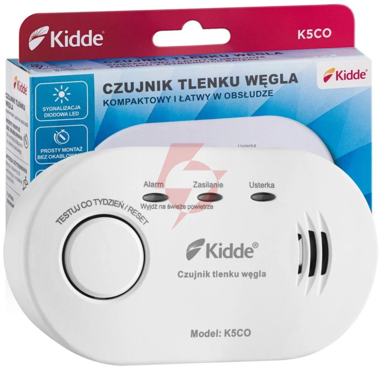 Czujnik czadu kidde k5co