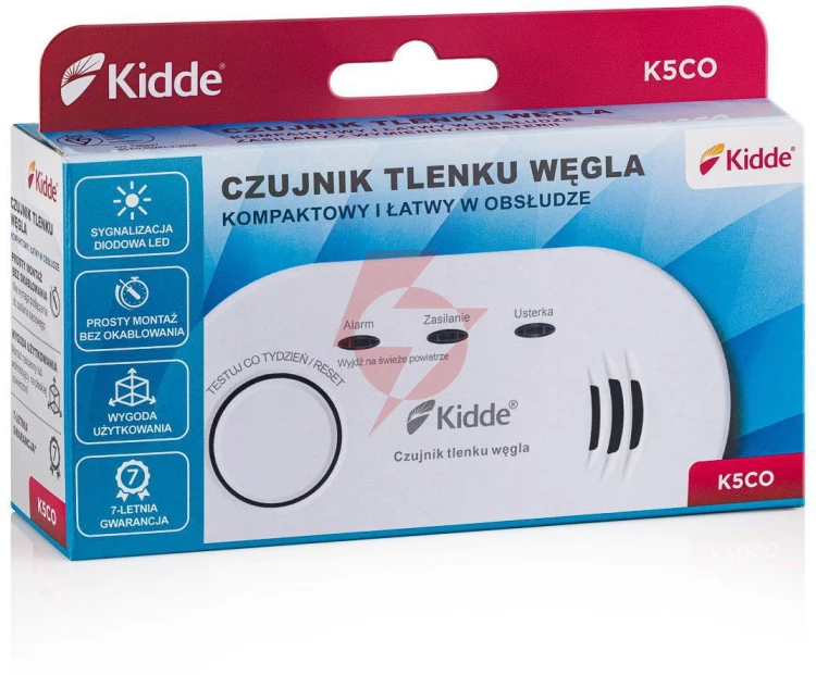 Czujnik czadu kidde k5co