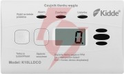 Czujnik czadu z wyświetlaczem kidde k10lldco