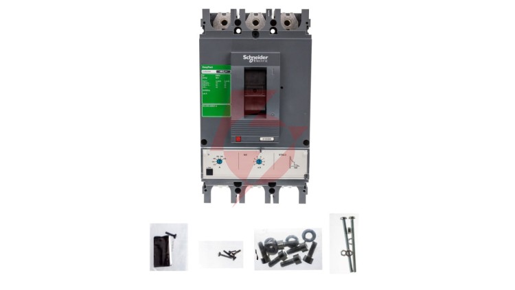 Wyłącznik mocy 50kA , wyzwalacz elektroniczny ETS2.3 630A , 3P Compact CVS LV563510
