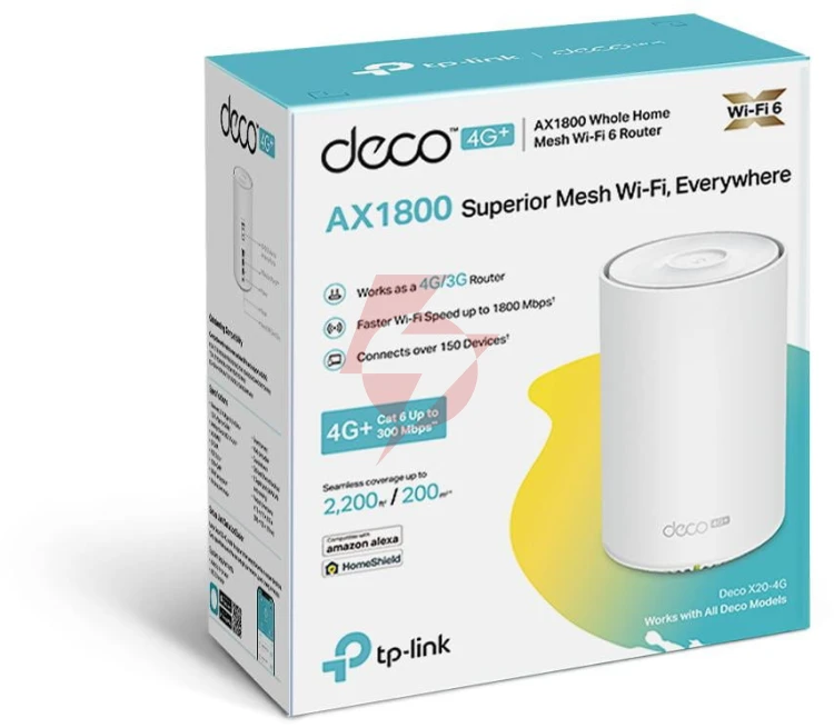 Domowy system wi-fi mesh tp-link deco deco x20-4g