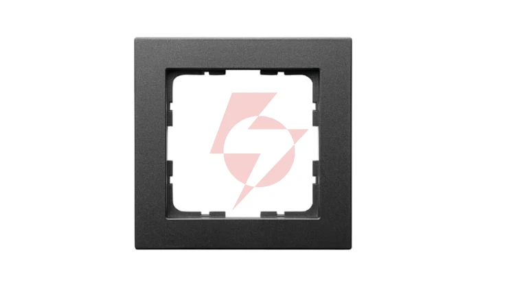 Gvs ramka 1-polowa grafit mat. system 55 do sensorów knx