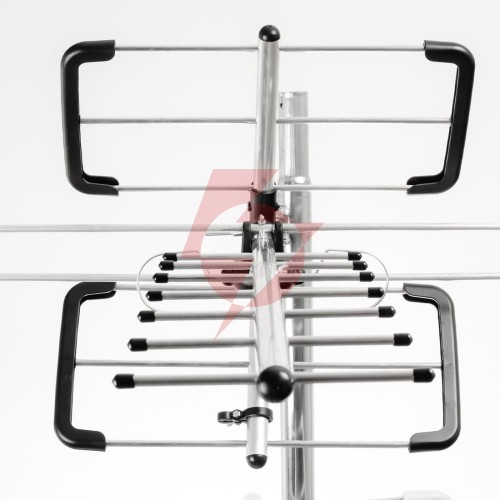 Antena dvb-t/t2 spacetronik eos l combo black (pasywna)
