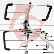 Antena dvb-t/t2 spacetronik eos l combo black (pasywna)