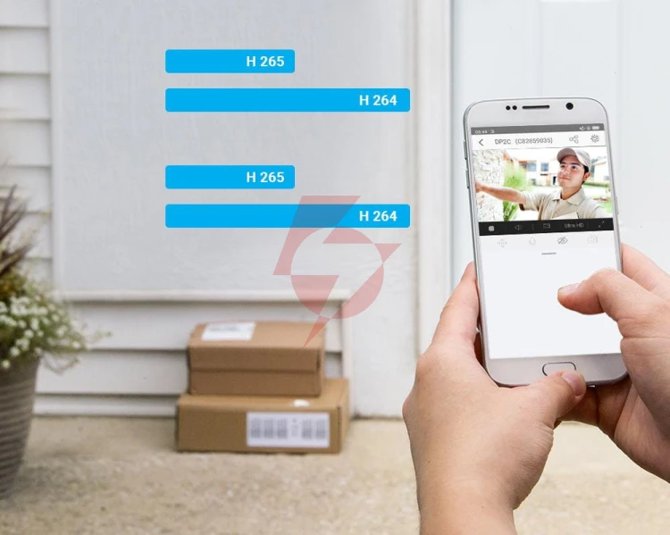 Kamera ip ezviz wizjer dp2c + karta 64gb