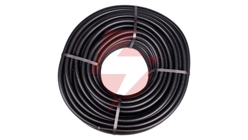 Rura karbowana z pilotem 20mm czarna 750N FK15/20F DX15120R /100m/