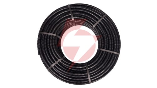 Rura karbowana z pilotem 16mm czarna 750N FK15/16F DX15116R /100m/