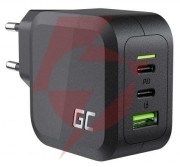 Ładowarka sieciowa green cell powergan 65w 2xusb-c 1xusb-a chargc08