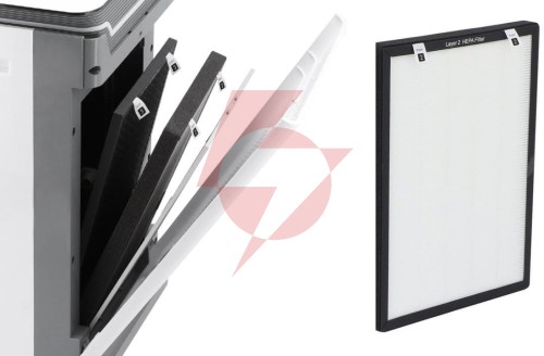 Oczyszczacz powietrza z nawilżaczem rotenso qube q35w r10