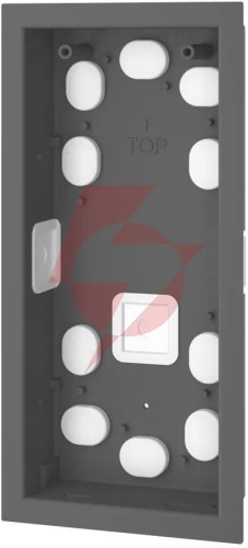 Aco cdn-r-s-al st ramka podtynkowa mała cdn, aluminium; 33326
