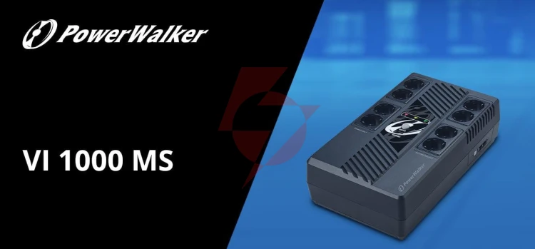 Ups zasilacz awaryjny powerwalker vi 1000 ms fr