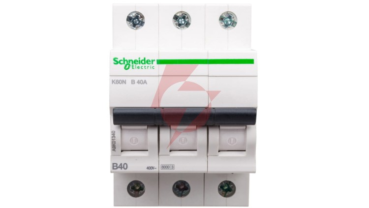 Wyłącznik nadprądowy 3P B 40A 6kA AC K60N Acti9 A9K01340