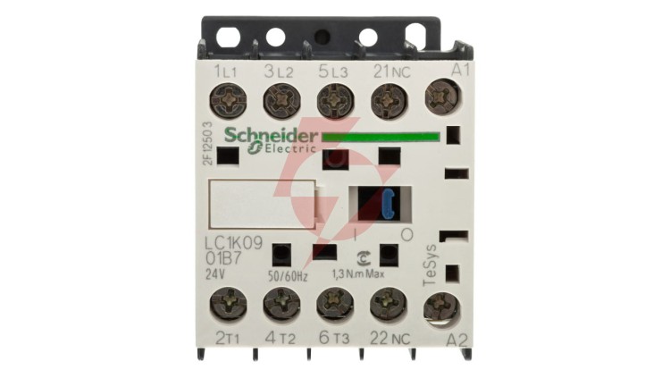 Stycznik mocy 9A 3P 24V AC 0Z 1R LC1K0901B7