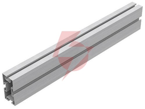 Profil aluminiowy pv wzmocniony z kanałami teowymi 4400mm keno (k-25-4400-3t)