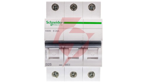 Wyłącznik nadprądowy 3P B 25A 6kA AC K60N Acti9 A9K01325