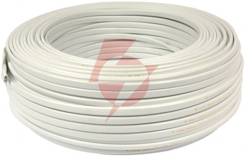Przewód elektryczny drut płaski ydyp 450/750v 3x2,5mm2 50m mercor