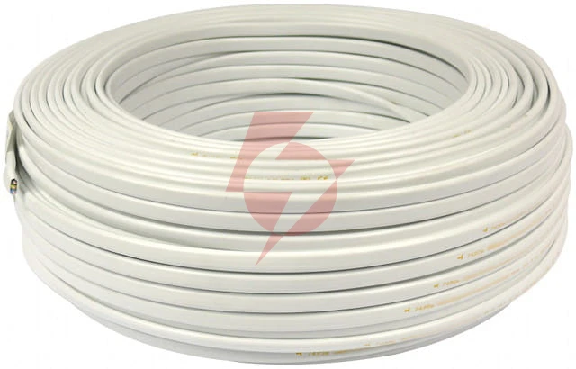 Przewód elektryczny drut płaski ydyp 450/750v 3x2,5mm2 50m mercor